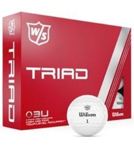 Tilbud: Wilson - Triad Golf Ball - 12 pcs kr 495 på Coolshop