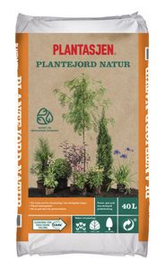 Tilbud: Plantejord Natur kr 129 på Plantasjen