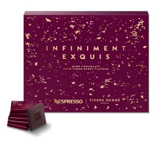 Tilbud: Infiniment Exquis, Dark Timur Chocolate kr 100 på Nespresso
