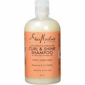 Tilbud: Shea Moisture Curl&Shine Shampoo Coconut and Hibiscus kr 189 på VITA