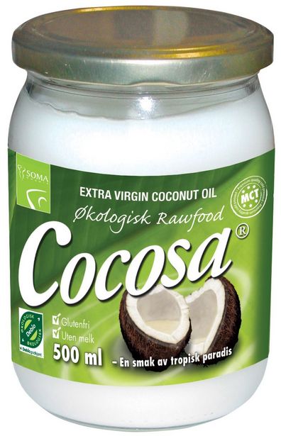 Tilbud: Cocosa Extra Virgin Coconut Oil 500 ml kr 132