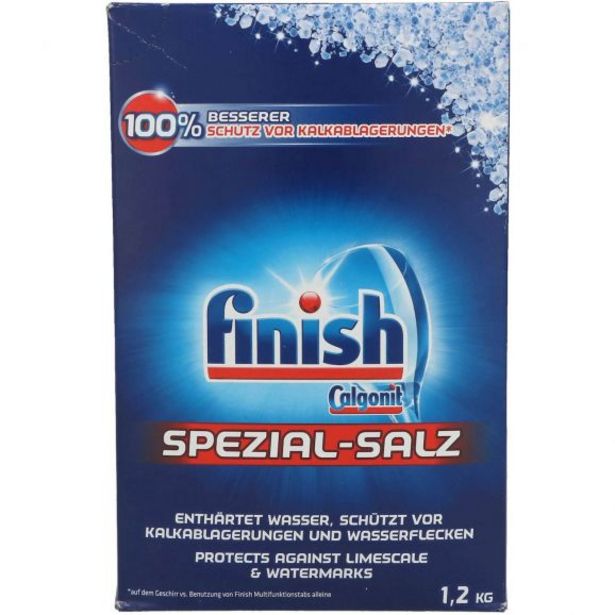Tilbud: Finish Dishwasher Salt 1,2kg kr 49