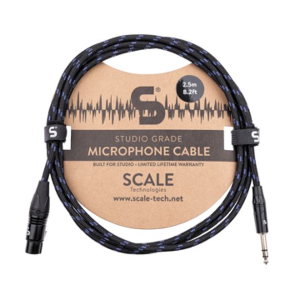 Tilbud: Scale mikrofonkabel SGM-FTR-0250 2.5 meter kr 250 på 4sound
