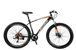Tilbud: Mountain bike 27,5" X5 - sykkel med 21 gir - sort kr 2790 på Importpris
