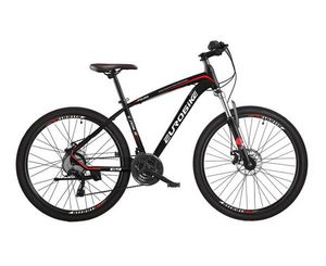 Tilbud: Mountain bike 26" E9 - sykkel med 21 gir - sort kr 2590 på Importpris