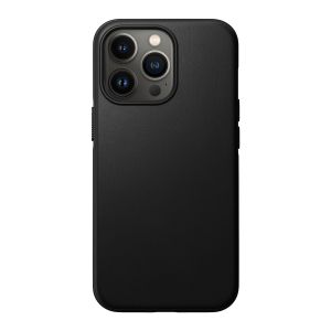 Tilbud: Nomad Modern Case MagSafe skinndeksel til iPhone 13 Pro - Svart kr 299 på Eplehuset