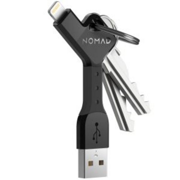 Tilbud: Nomad Key Lightning ladeplugg til iPhone/iPad kr 129 på Eplehuset