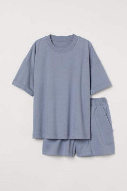 Tilbud: Pyjamas i bomullstrikot kr 139 på H&M