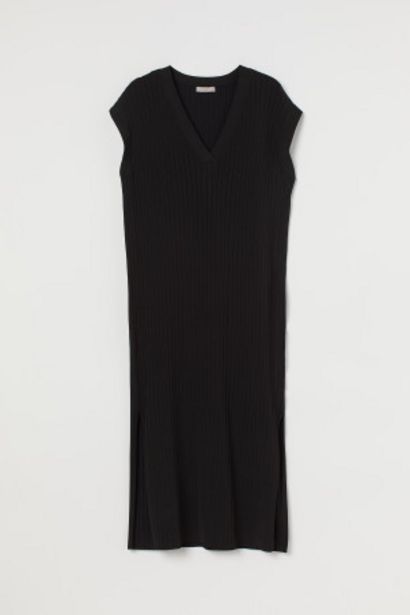 Tilbud: Ribbestrikket kjole kr 139 på H&M