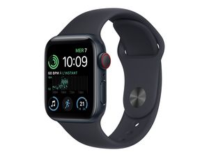 Tilbud: Apple Watch SE aluminium (2.gen) 40mm, midnatt kr 3032 på Telenor
