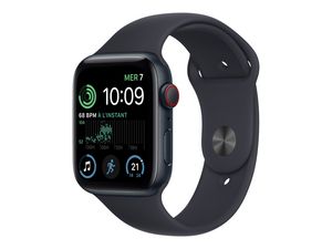 Tilbud: Apple Watch SE aluminium (2.gen) 44mm, midnatt kr 3352 på Telenor