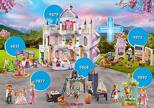 Tilbud: PM2011V Bundle Fairy Tale Castle I kr 1450 på Playmobil