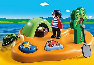 Tilbud: 9119 Pirate Island kr 78,32 på Playmobil