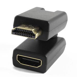 Tilbud: Rotation 360 Degree V1.4 HDMI Male to Female Connector Adapter Black kr 27,75 på AliExpress