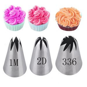 Tilbud: 1pcs Rose Pastry Nozzles Cake Decorating Tools Flower Icing Piping Nozzle Cream Cupcake Tips Baking Accessories #1M 2D 336 kr 0,09 på AliExpress