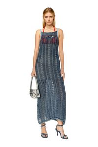 Tilbud: Long dress in cotton pointelle-knit kr 3360 på Diesel