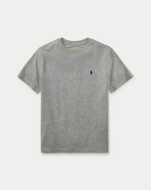 Tilbud: Cotton Jersey Crewneck T-Shirt kr 399 på Ralph Lauren