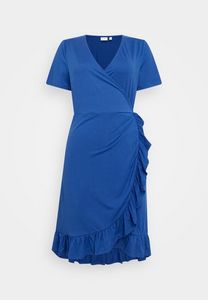 Tilbud: VITASJA WRAP DRESS - Jerseykjole - mazarine blue kr 96 på Zalando