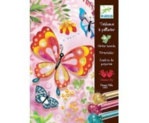 Tilbud: Fargelegg sommerfugler med glitter.. kr 229 på Sprell