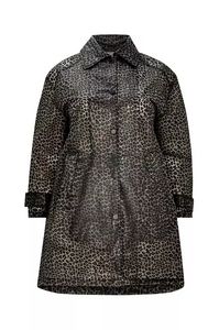 Tilbud: Vokset, leopardmønstret jakke i lang modell kr 550 på La Redoute