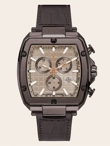 Tilbud: GC leather chronograph watch kr 6900 på Guess