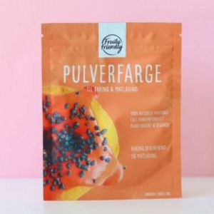 Tilbud: Fruityfriendly Pulverfarge oransje kr 24 på Sunkost