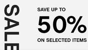 Tilbud: Sale save up to 50% on selected item 
